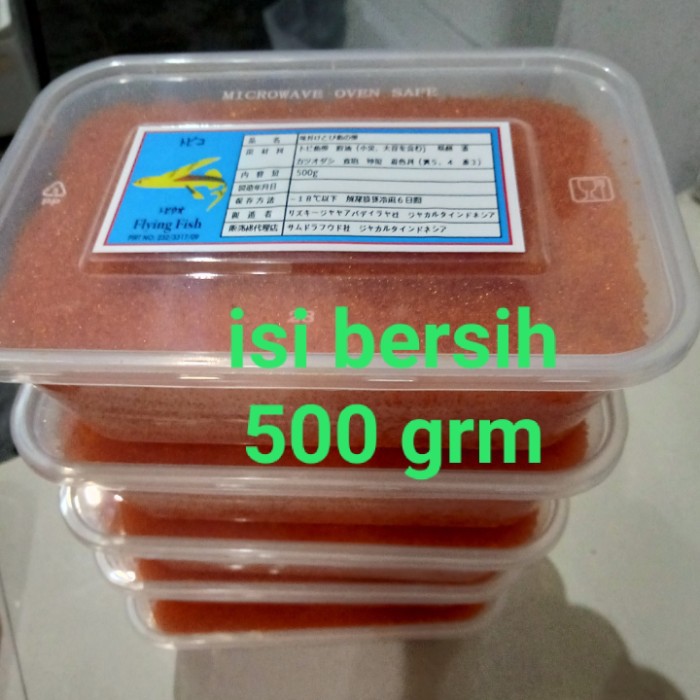 

Terbaru tobiko orange telur ikan terbang Murah