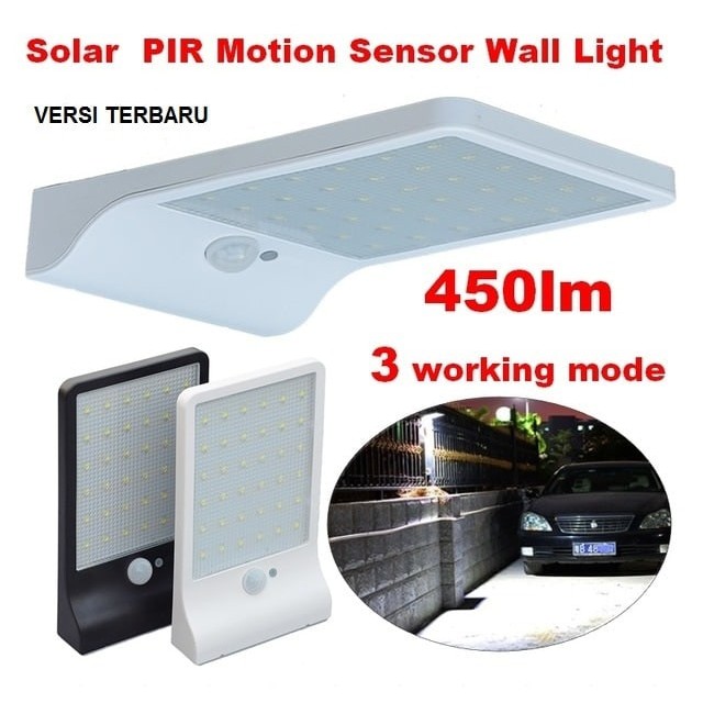 Solar Motion Light 36 Led Lampu Sensor Gerak Tenaga Matahari lampu taman outdoor