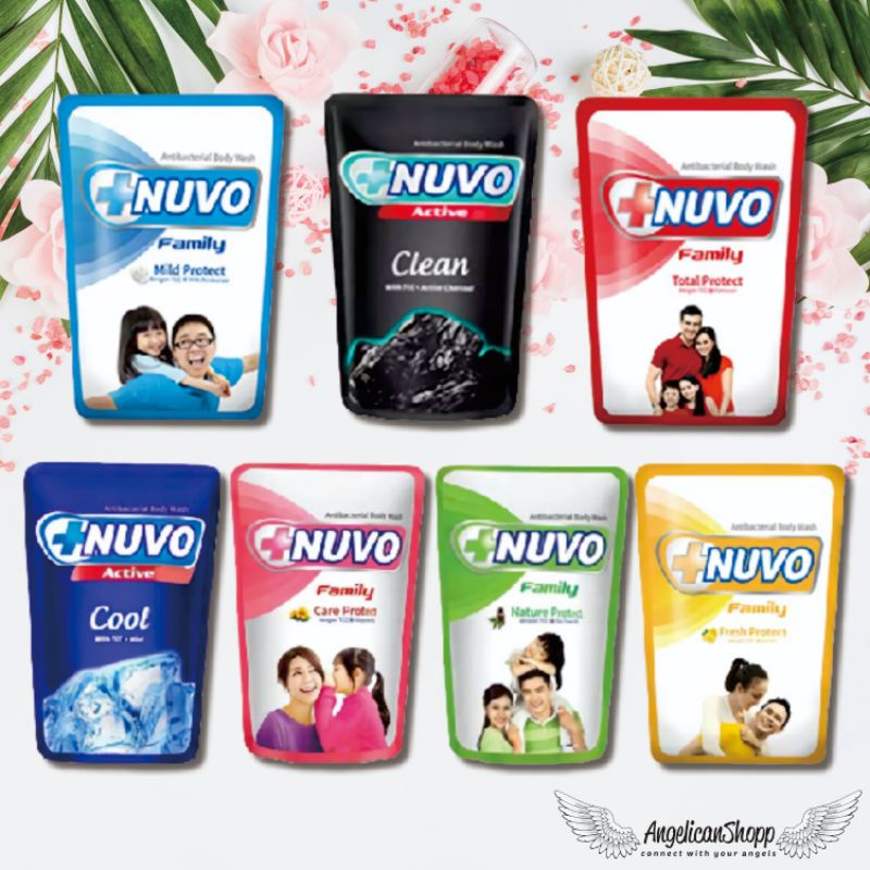 NUVO SABUN CAIR 60ML / NUVO BODY WASH 60ML