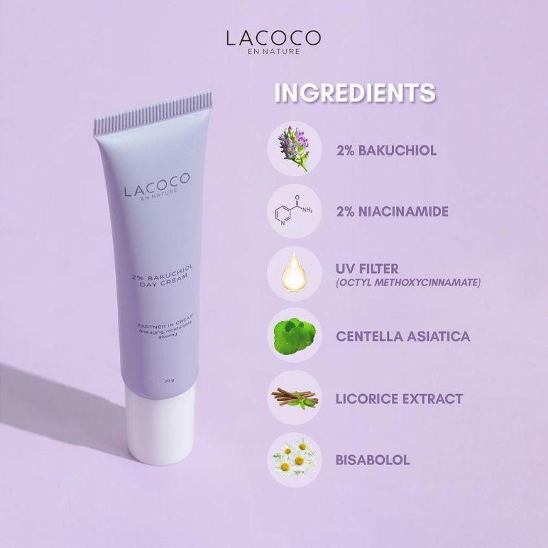 LACOCO 2% Bakuchiol Day Cream &amp; Night Cream