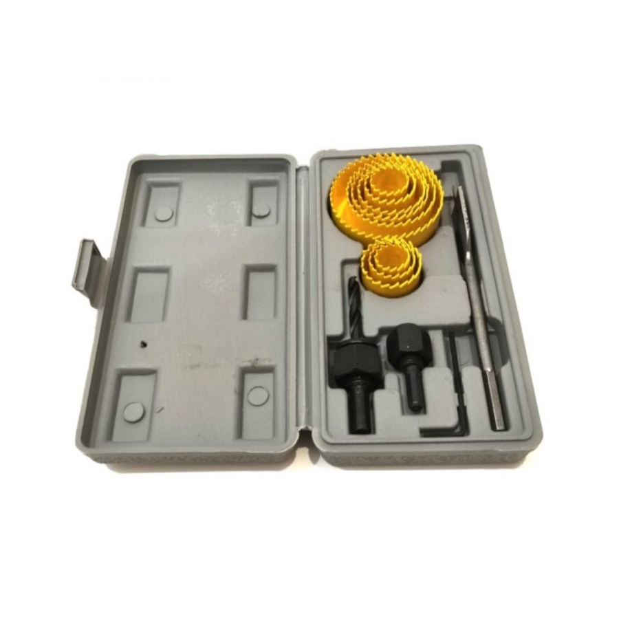 HOLESAW SET 13PCS MATA BOR PEELUBANG KAYU