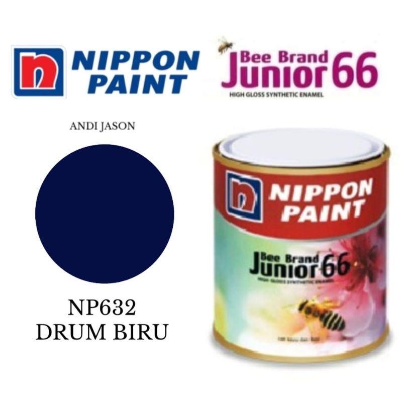 CAT BEE BRAND JUNIOR 66  0.94 LITER NO NP632 DRUM BIRU CAT MINYAK KAYU DAN BESI