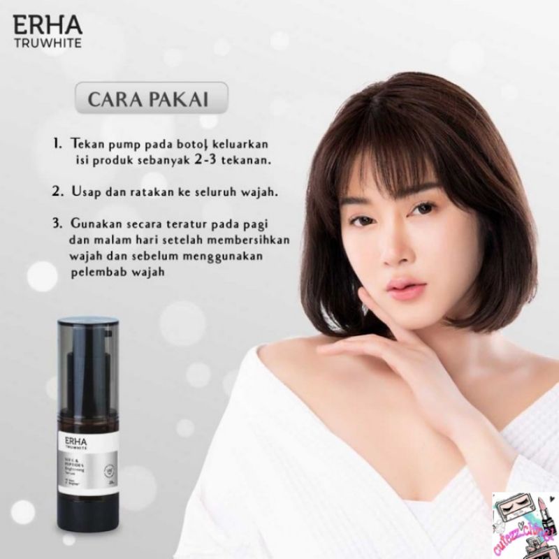 ☃Cutezz_Ching1☃Erha Truwhite Vit C &amp; Peptides Brightening Serum 20ml