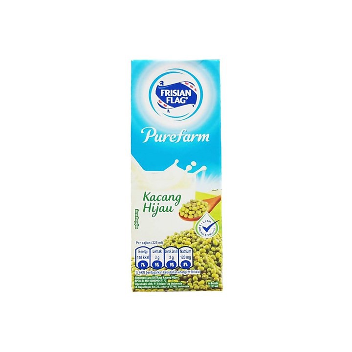 Frisian Flag UHT Kacang Hijiau  225ml Shopee Indonesia