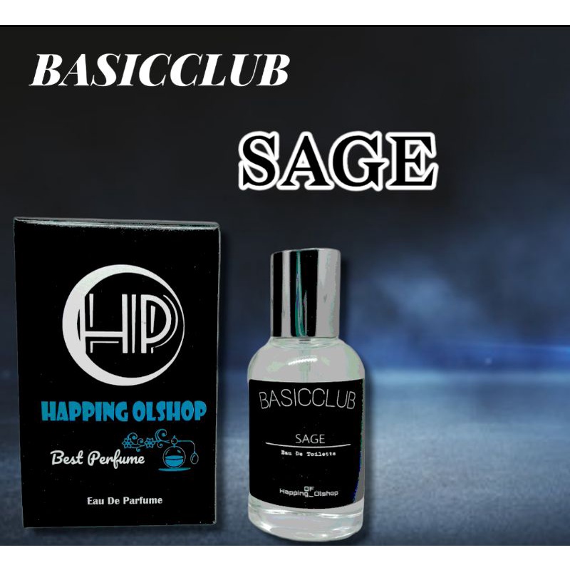 Basic Club Sage parfume geamoore pria/wanita parfum elegant