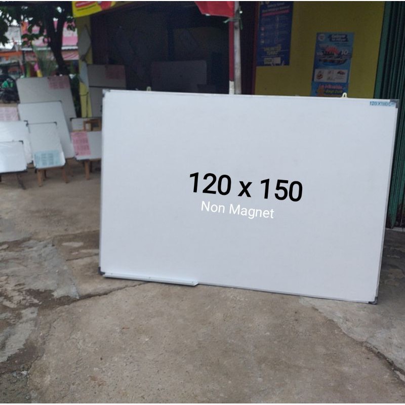 whiteboard papan tulis 120 x 150 cm