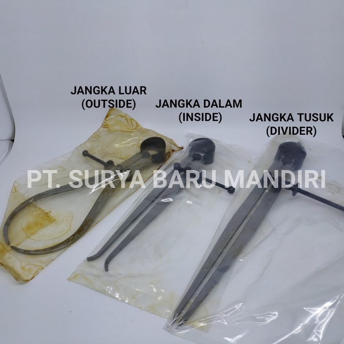 

Solar Jangka Inside / Outside/ Divider Spring Caliper/ 6 (150Mm)