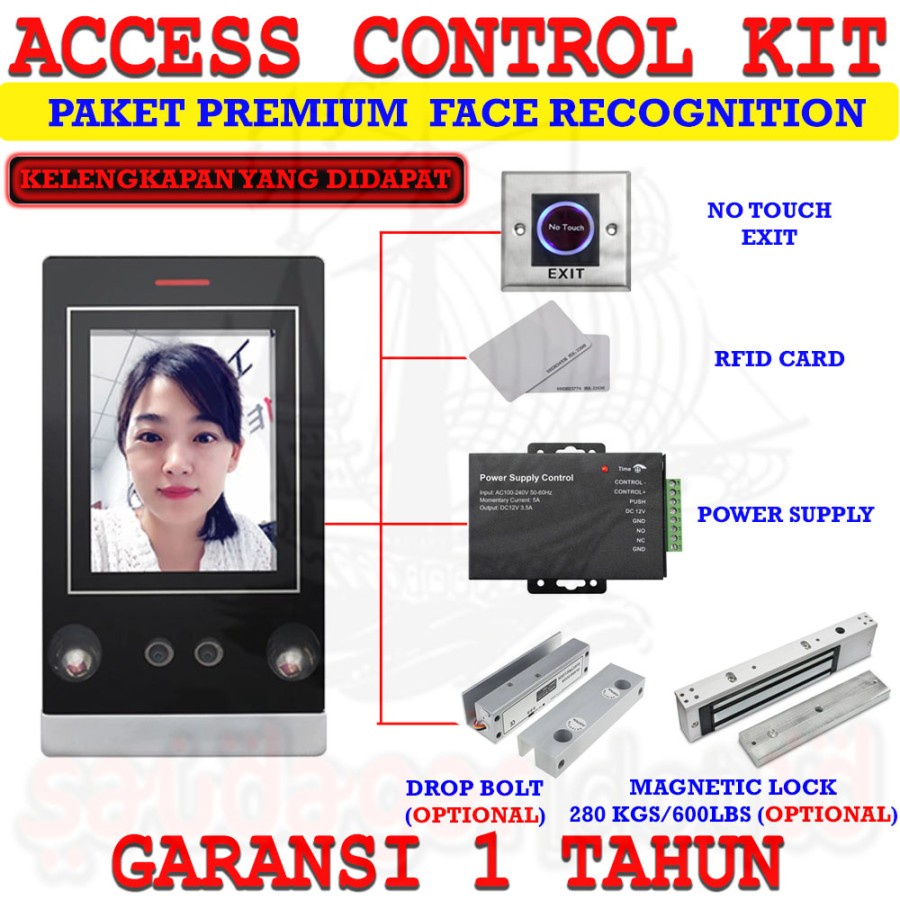 KUNCI PINTU / DIGITAL DOOR LOCK / PAKET ACCESS CONTROL / AKSES KONTROL