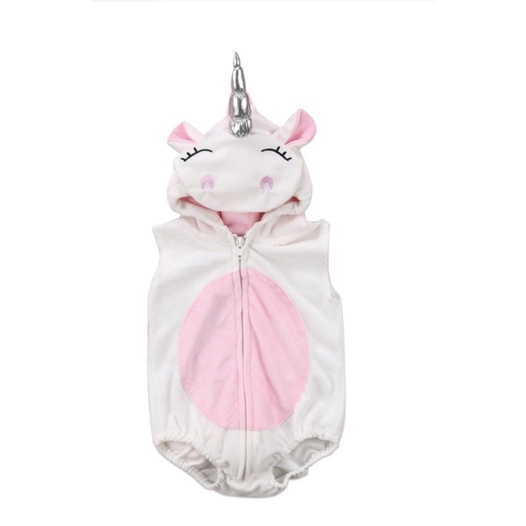 Baju kostum unicorn anak bayi unisex jumpsuit