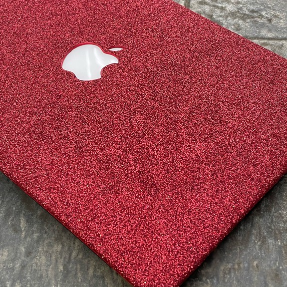 MacBook Case GLITTER RED