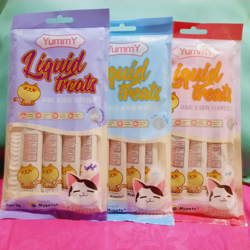 SNACK KUCING yummy liquid treats