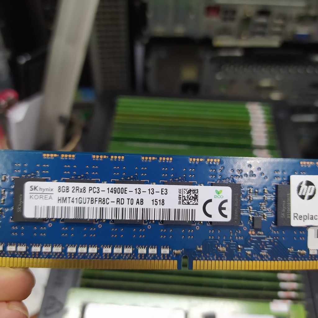 Memory ram server  ECC Unbuffered DDR3 8GB pc3 -14900E samsung / skynix for server KHUSUS BUAT PC SERVER