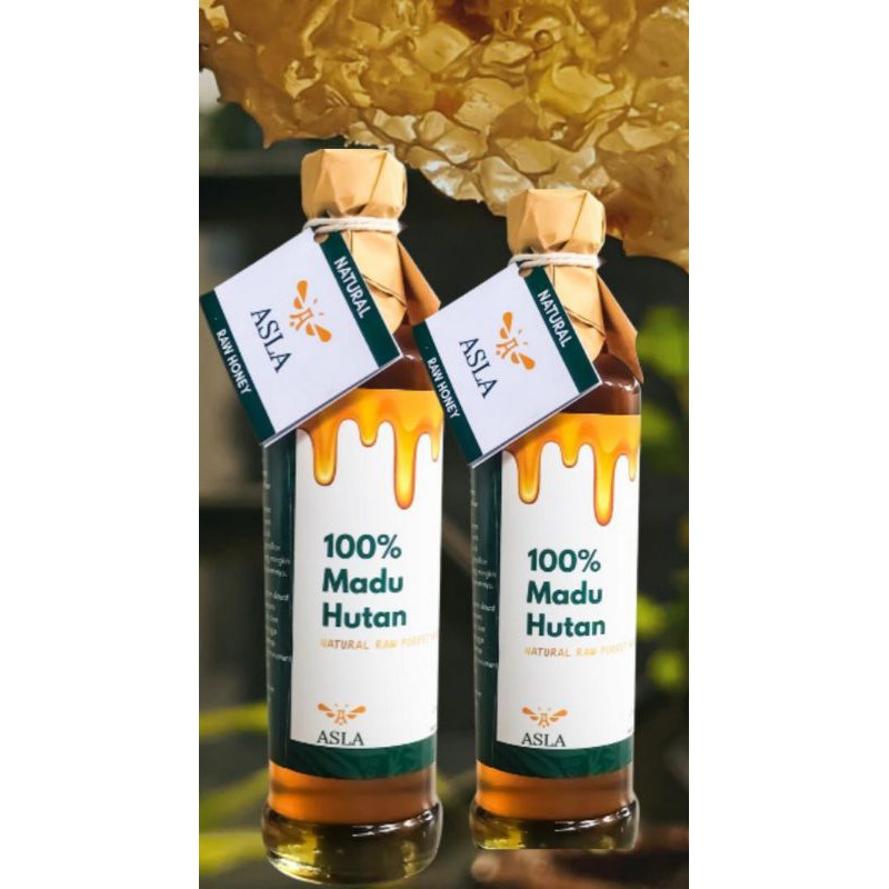 

Asla honey (100% Madu Hutan) Natural Raw Honey