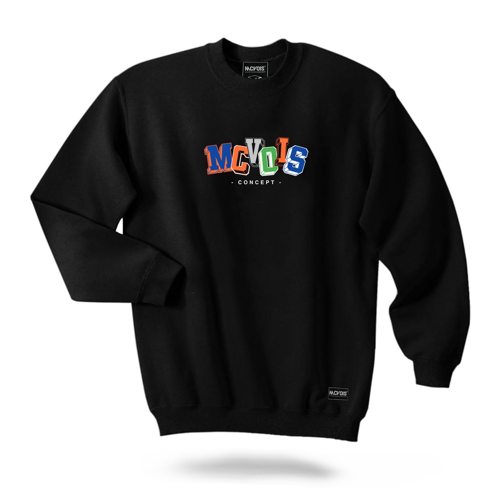 Mcvois Sweater Crewneck Graffity 4 Pria Wanita Premium Distro
