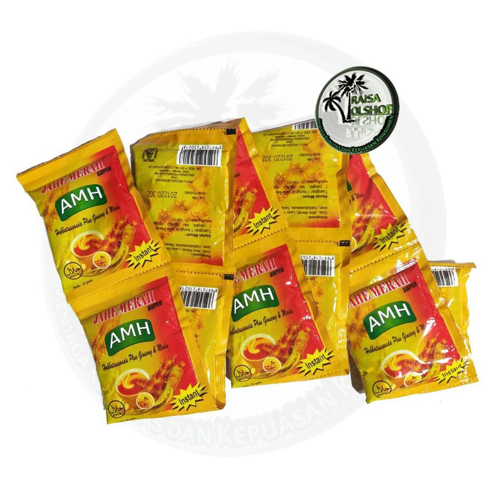 

Terlaris Jahe Merah Super Instan Amanah Plus Ginseng Per Pcs