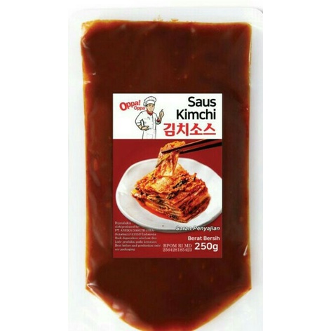 OPPA Kimchi Korea Sauce 250 g Halal | Saus Kimchi Instant