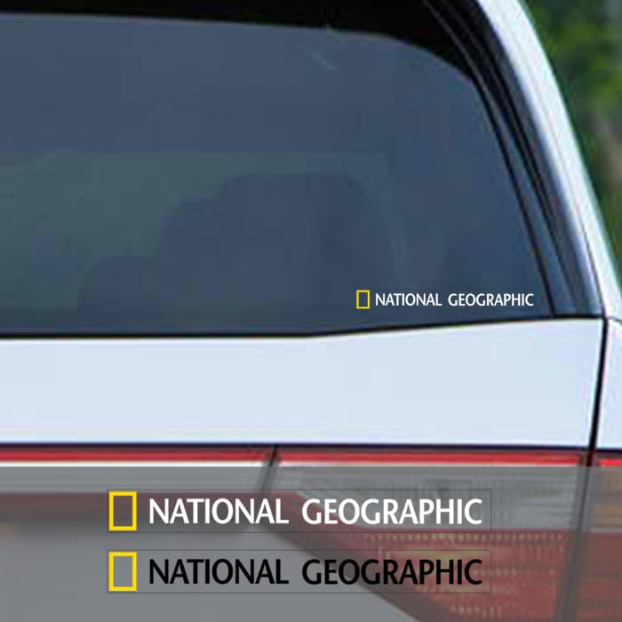 

Stiker National Geographic cutting sticker