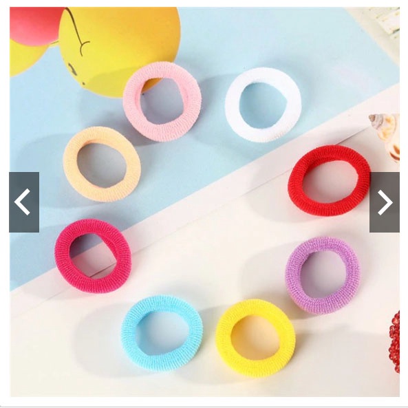 Ikat Rambut DONAT MINI / Kunciran Rambut / Karet Rambut / Kunciran Donut