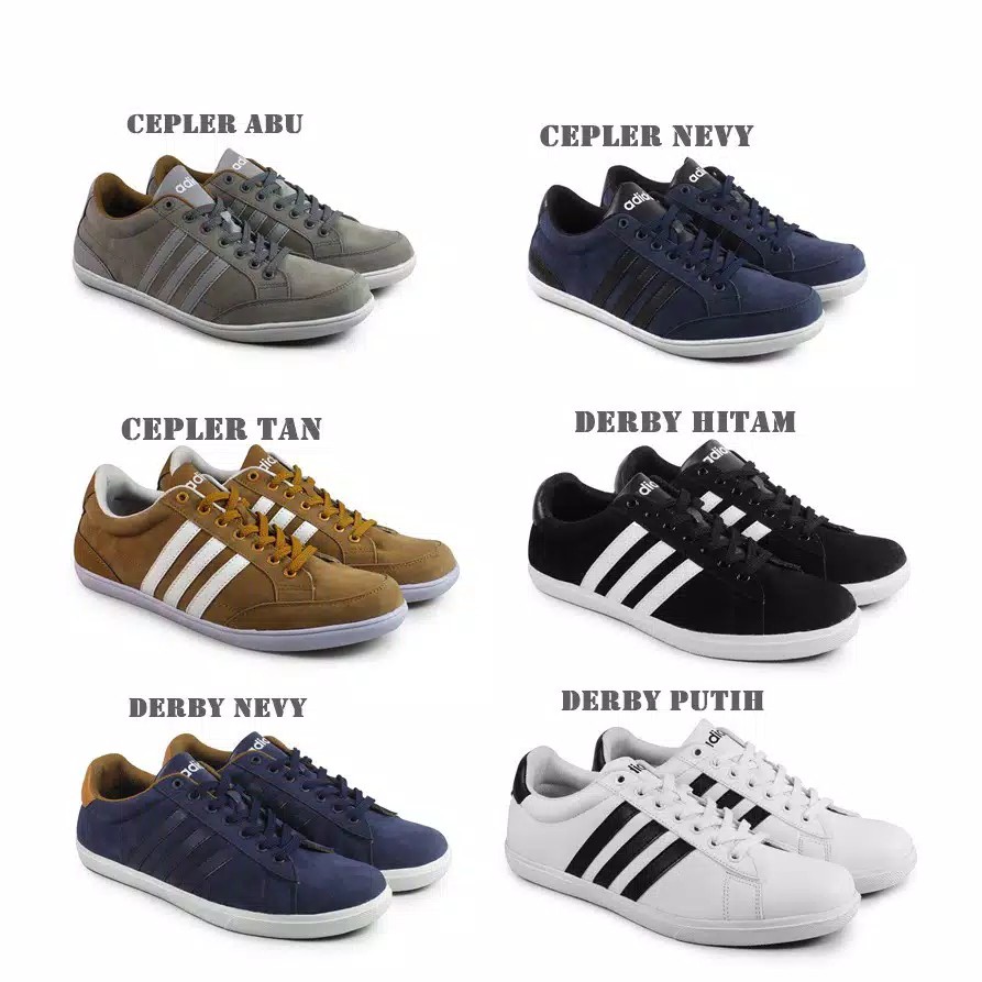  sepatu  pria ADIDAS  SNEAKERS  Keren outdoor sekolah kuliah 