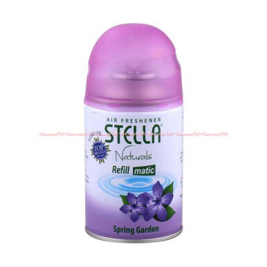 Stella Matic Spring Garden Refill  Pengharum Ruangan Otomatis Isi Ulang 225ml