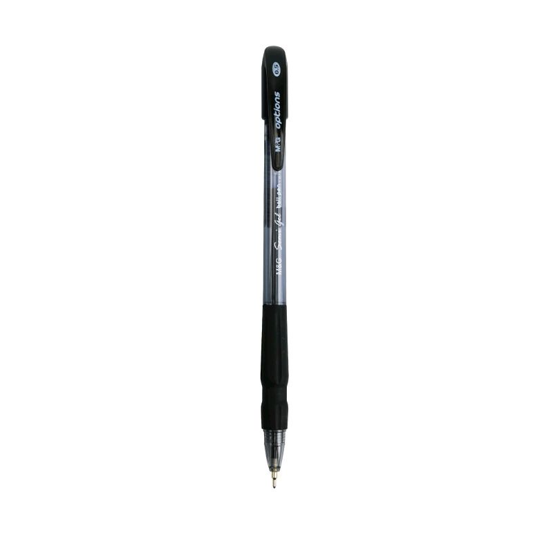 Pulpen Original M&amp;G Option semi gel Hitam 0.5mm