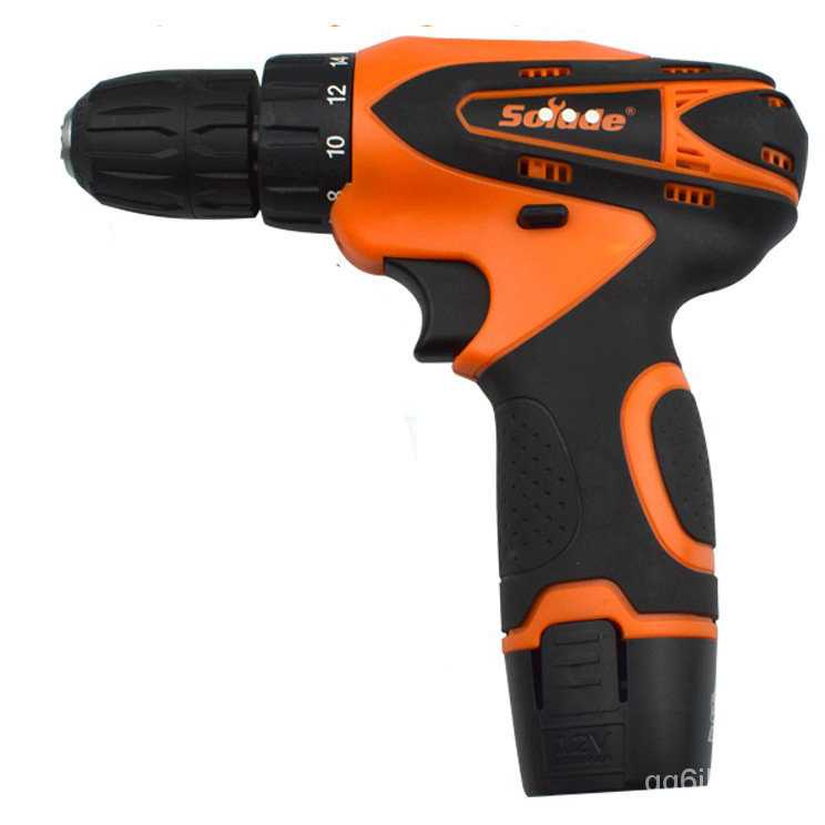 Bor Listrik Cordless Screwdriver Drill Adjustable Speed 12V