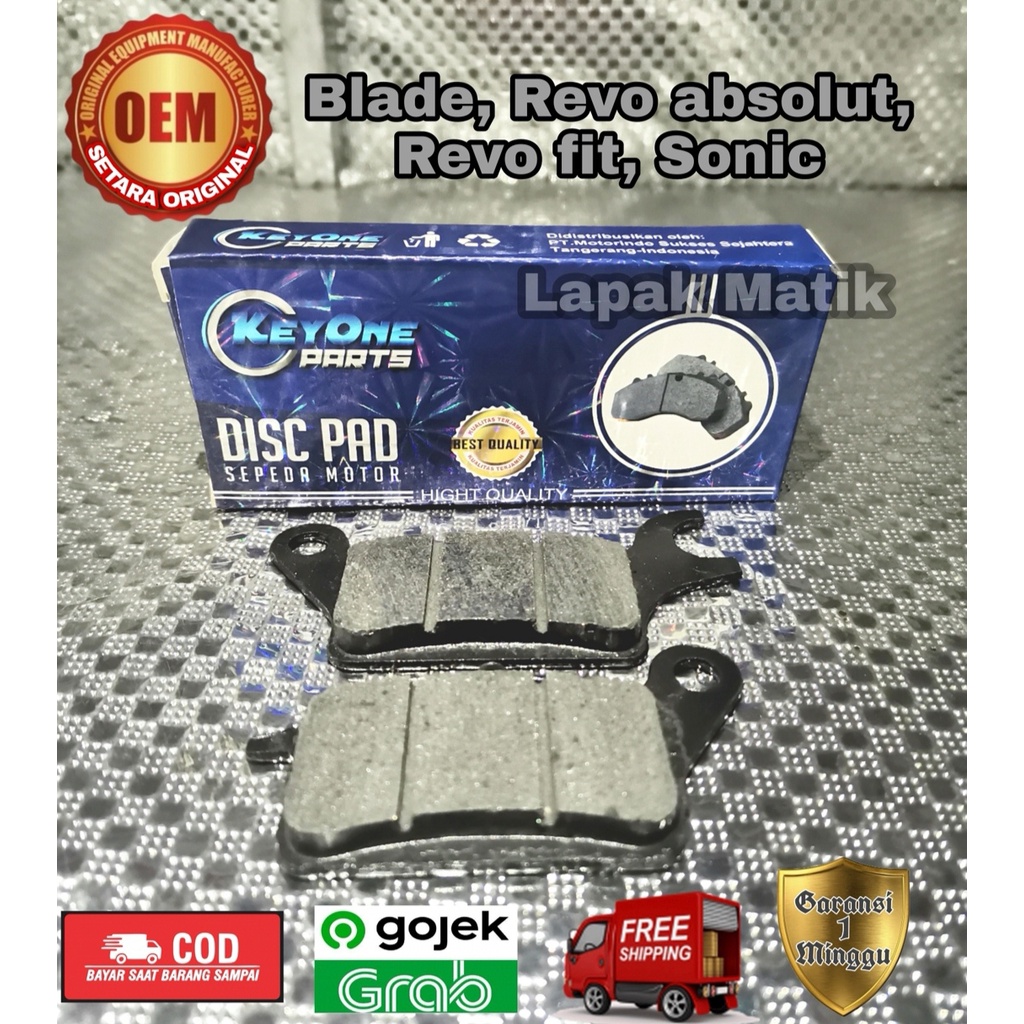 Kampas rem depan BLADE REVO ABSOLUTE REVO FIT SONIC