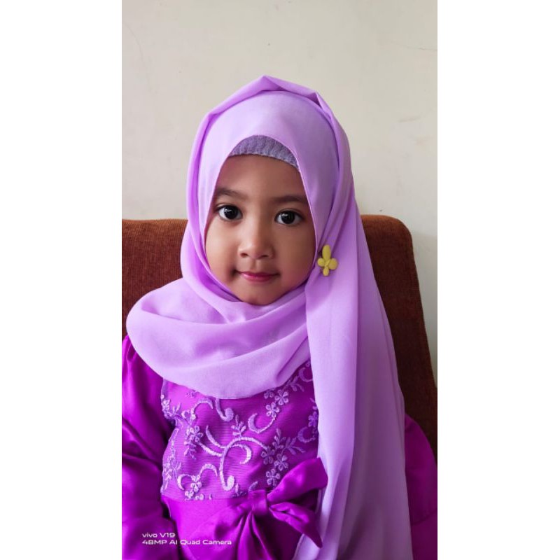 pashmina anak tali instan ceruty pastan anak ceruty