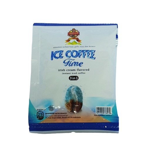 

Kopi Singa Ice Coffee Time isi 2x5' Sachet (10' Sachet)