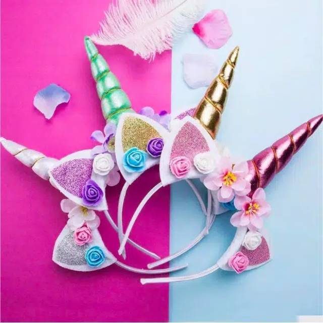 RESTOCK BANDO UNICORN BANDO KUPING TANDUK KUDA PONI RESTOCK BANDO UNICORN BANDO KUPING TANDUK KUDA PONI