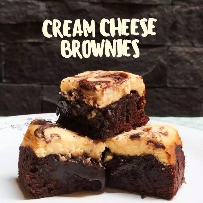 

BROWNIES CREAM CHEESE FUDGY LUMER