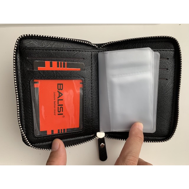 ORIGINAL IMPOR BALISI 1756-2 DOMPET UANG LIPAT ZIPPER BANYAK SLOT KARTU