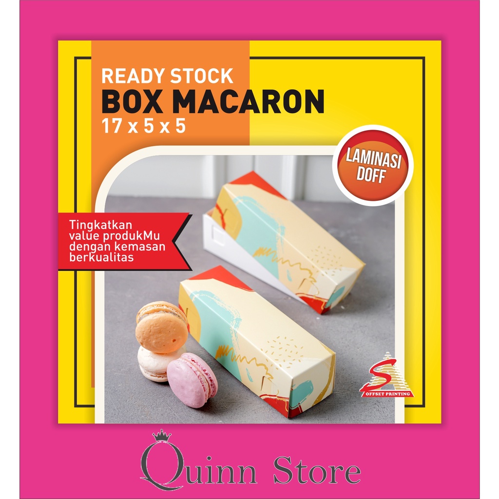 

Box Macaron/Dus Macaroon 17 x 5 x 5
