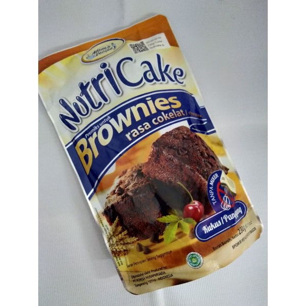 

Nutricake Brownis Coklat 230gr