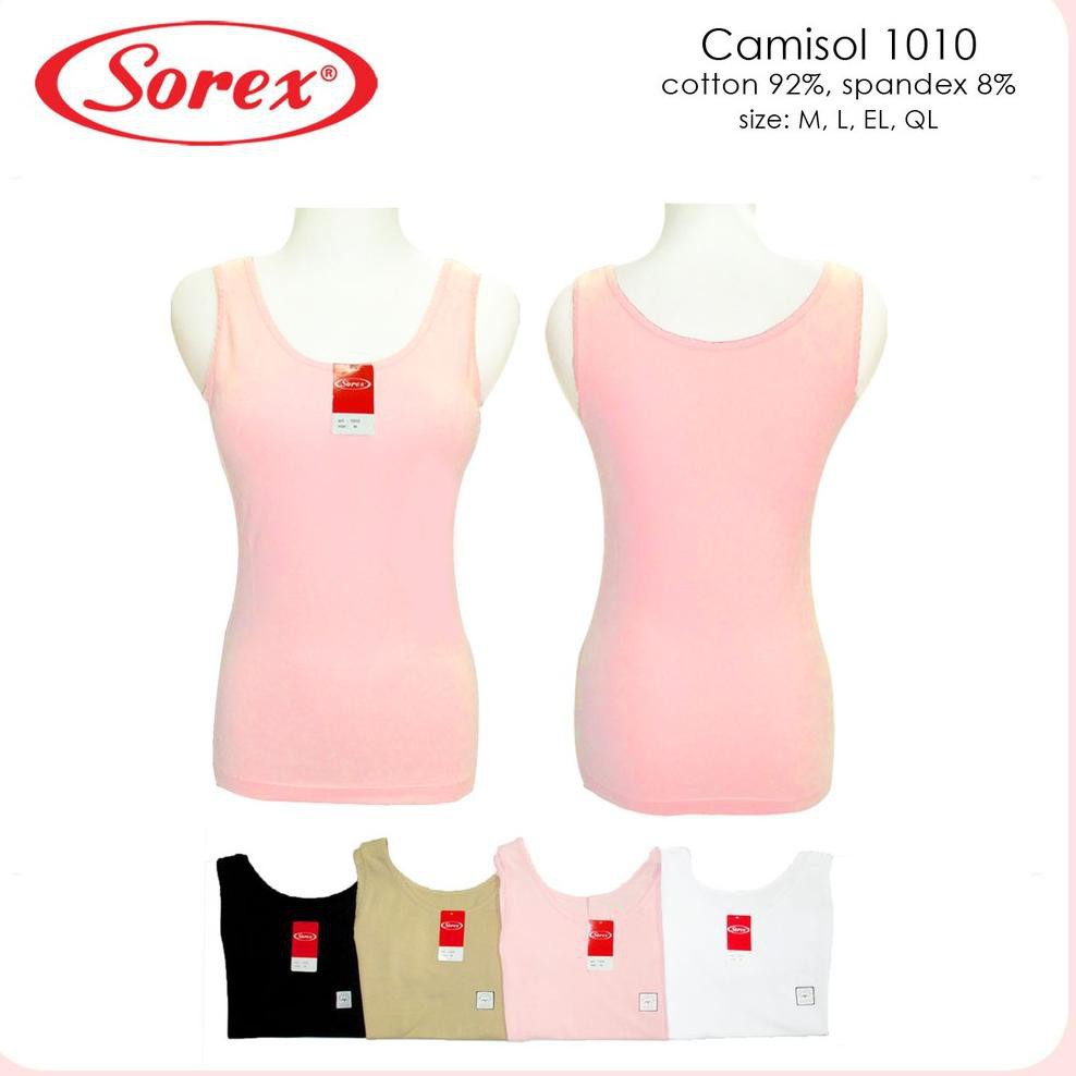 Sorex Camisol - Kamisol Singlet Tanktop 1010 - Kaos Dalam Wanita Dewasa - Remaja .