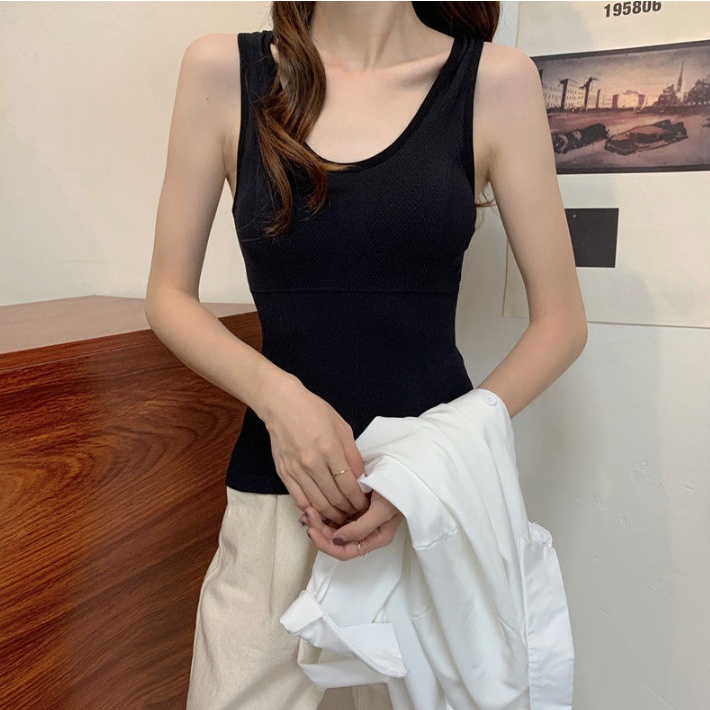 TJM BR188 Tanktop Bra With Cup Fashion Wanita Tanpa Kawat Sexy Wanita Import