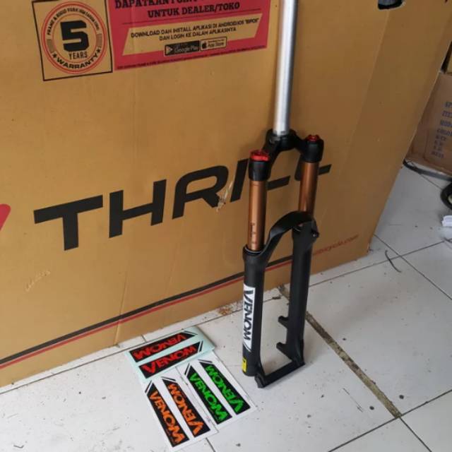 Fork 27.5 Venom Travel 140 Double Air