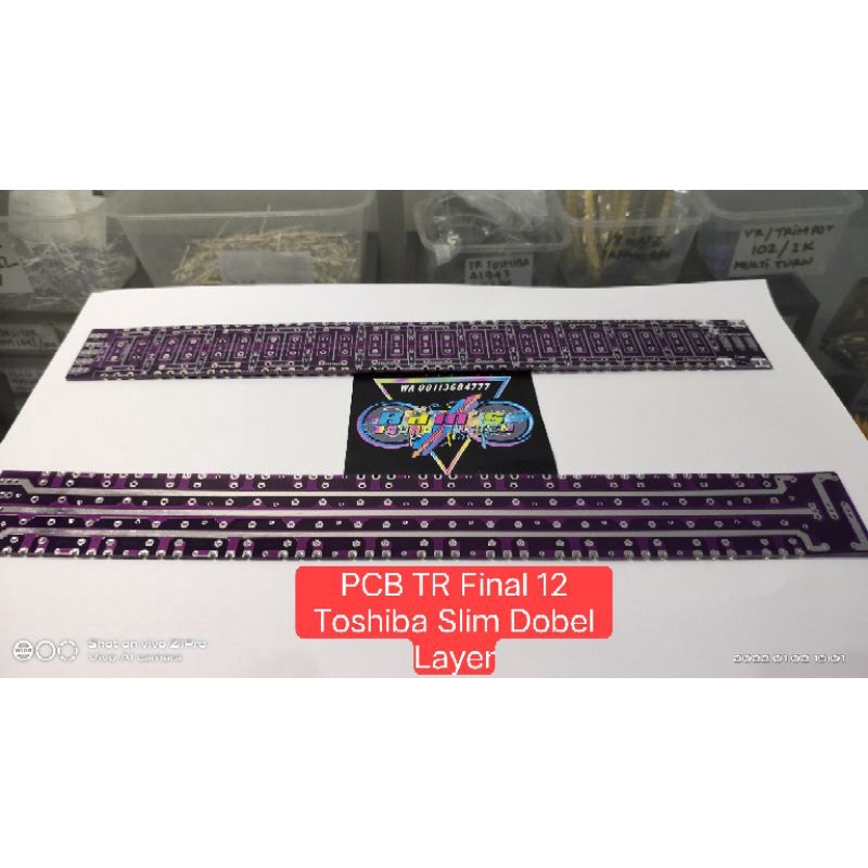 PCB TR Final 12 Toshiba Slim Double Layer