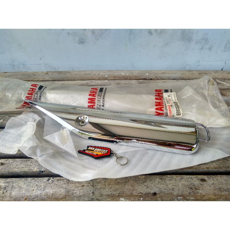 nos cover tameng knalpot RX king peredam ori baru