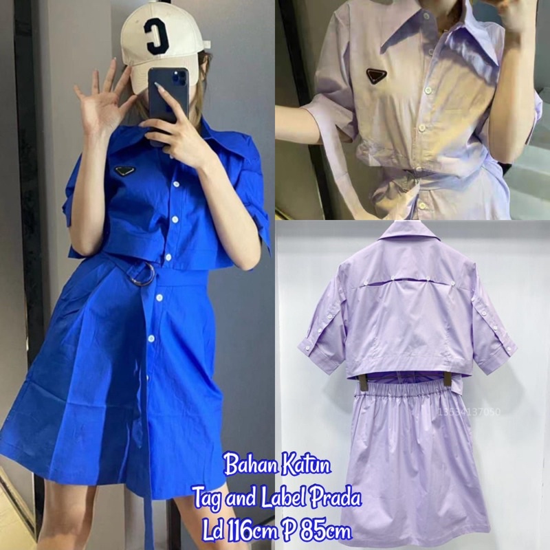 set rok pendek wanita