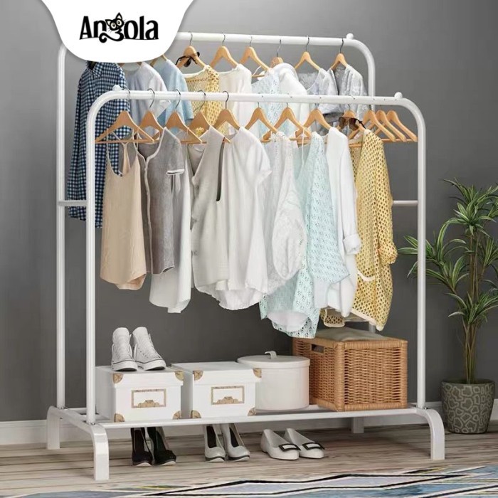 

ANG042 Angola Gantung Baju D27 Rak Baju Stand Hanger Jemuran Baju Rak