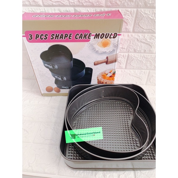 Loyang kue 3in1