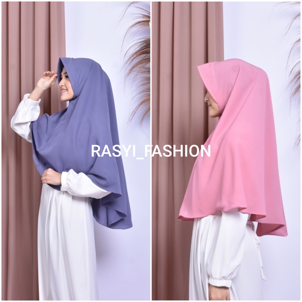 Khimar Pet Hijab Instant Bahan Wolfis Premium Kerudung Jilbab Murah