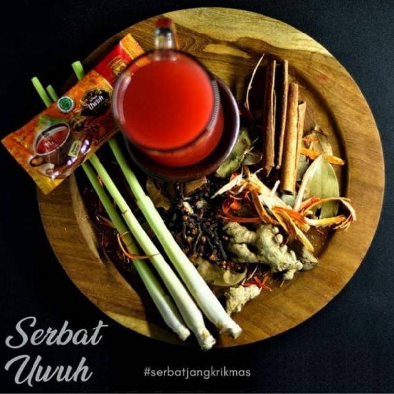 Serbat Cap Jangkrik Mas Wedang Jahe Sereh Uwuh isi 10 Sachet