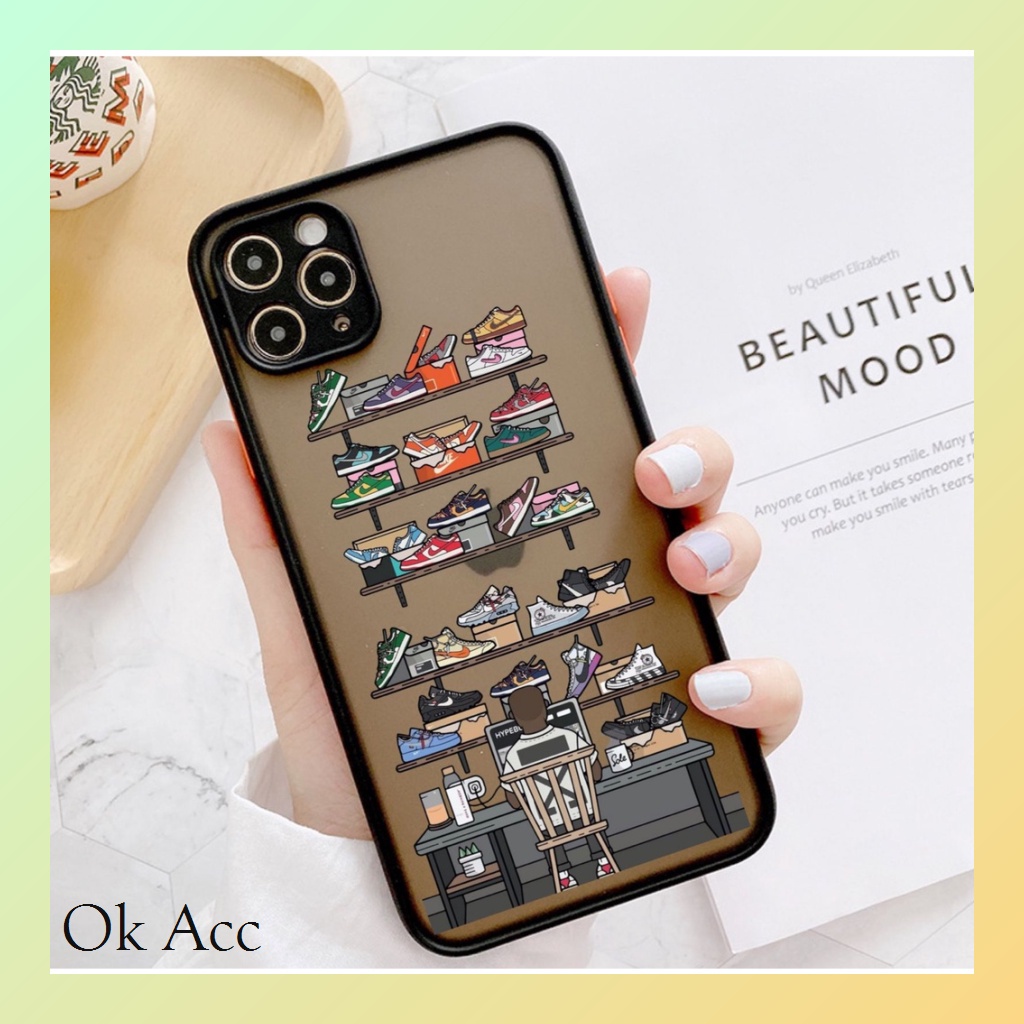 Casing Motif Sepatu AA06 for Vivo S1 T1 Pro V11 V11i V15 V17 V20 V21 V21e V23e V25 V25e V5 V5s V7 V7+ V9 Y11 Y12 Y12s Y15 Y15s Y16 Y17 Y19 Y20 Y20i Y21 Y21s Y30 Y30i Y33s Y35 Y50 Y51 Y53 Y55 Y71 Y73 Y75 Y79 Y81 Y83 Y85 Y91C Y91 Y93 Y95 Z1 5G