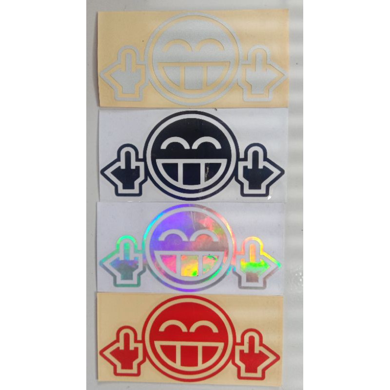 

STICKER CUTTING SMILE FUCK