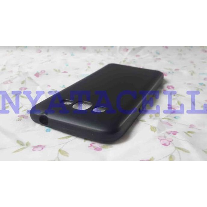 NEW CASE MATTE SAMSUNG GRAND PRIME SOFT BLACK ANTI MINYAK SOFTCASE/JELLY - HITAM MILENIA