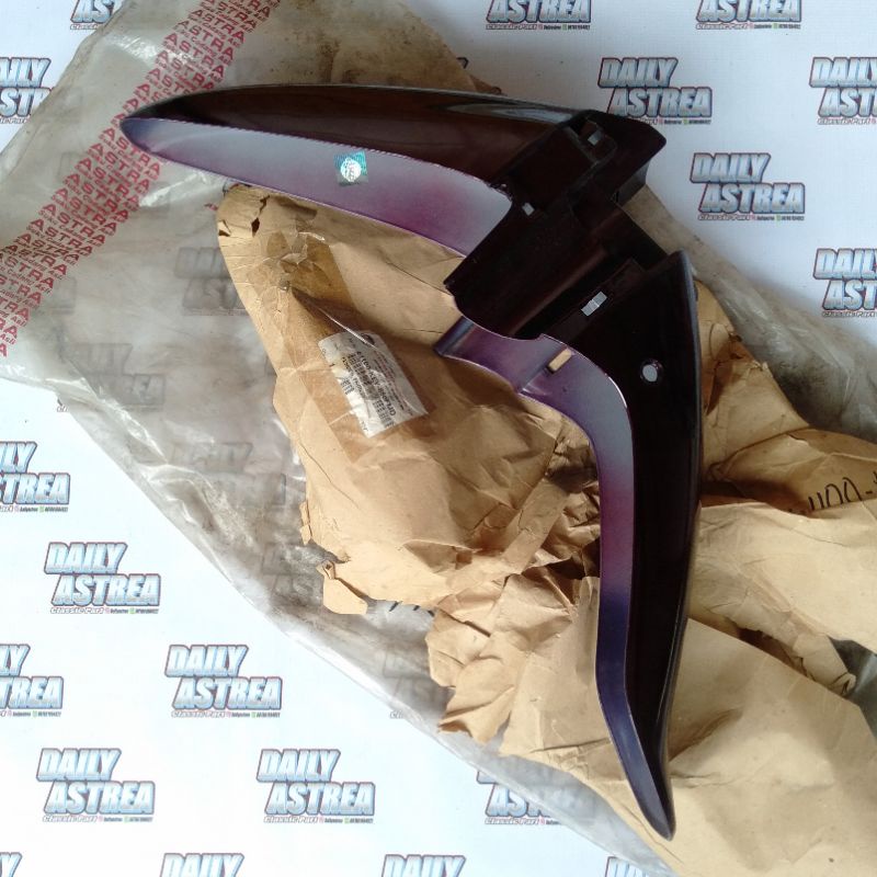 FENDER FRONT SLEBOR SPAKBOR DEPAN MERAH MAROON HONDA SUPRA FIT V XX X 100 ORIGINAL ORI 61100-KEV-880
