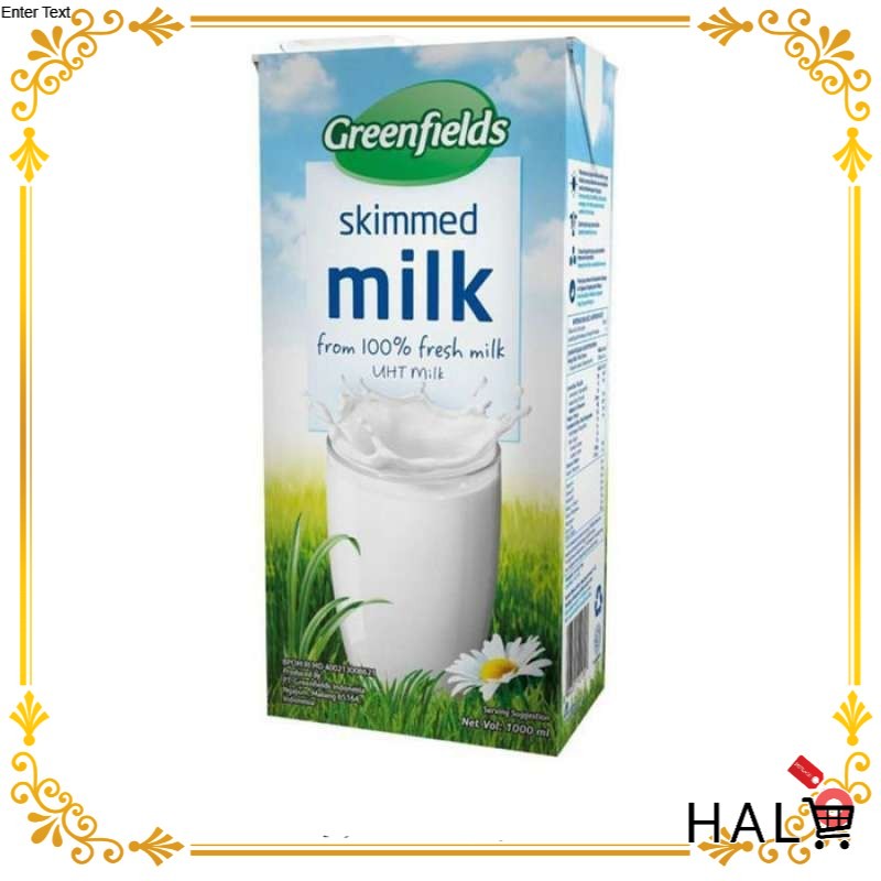 

GreenField UHT Skim Milk 1000 Ml