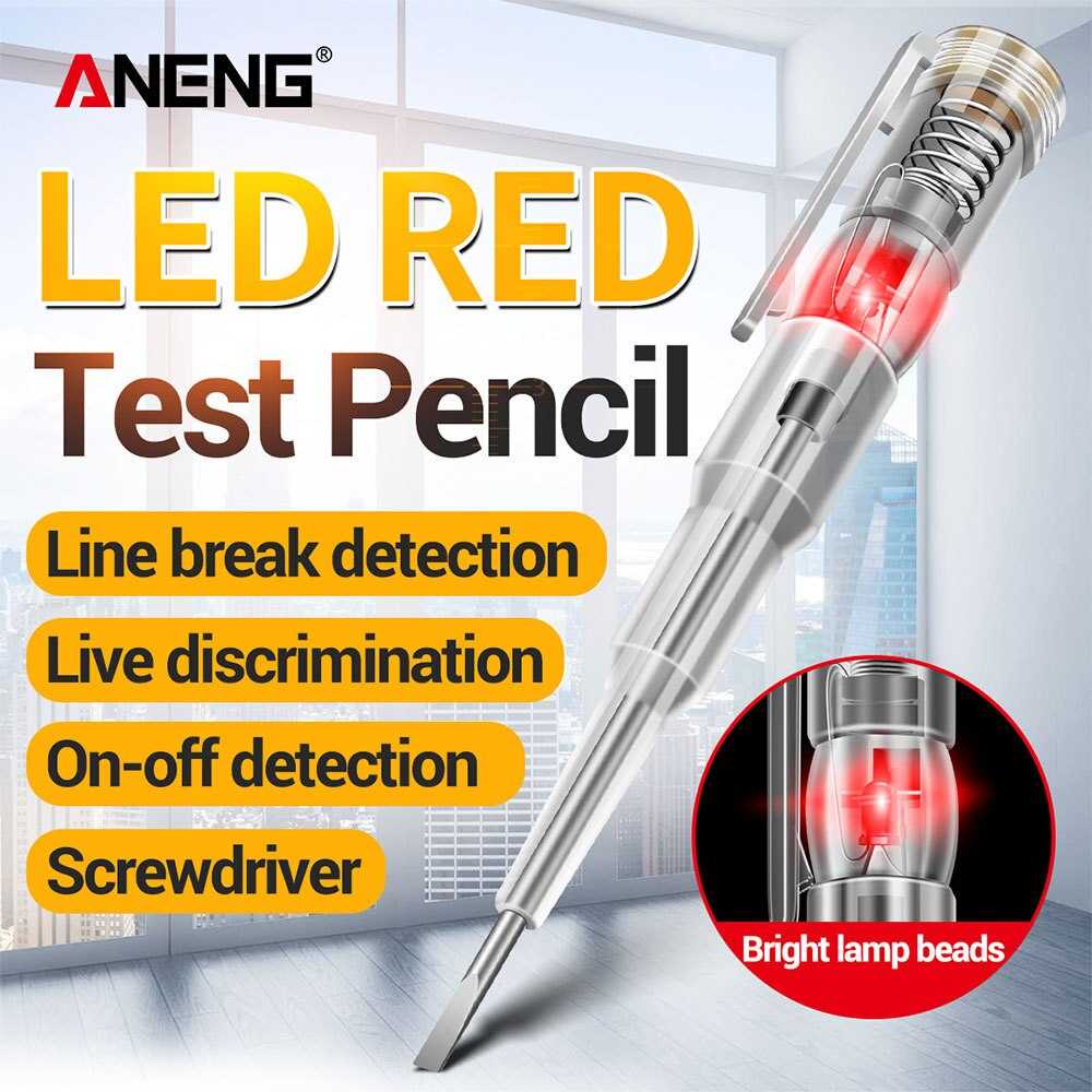 ANENG Obeng Tester Pen with Indicator LED